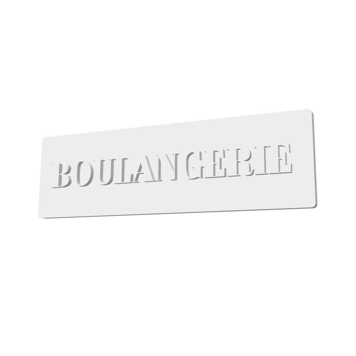 Panneau façade boulangerie