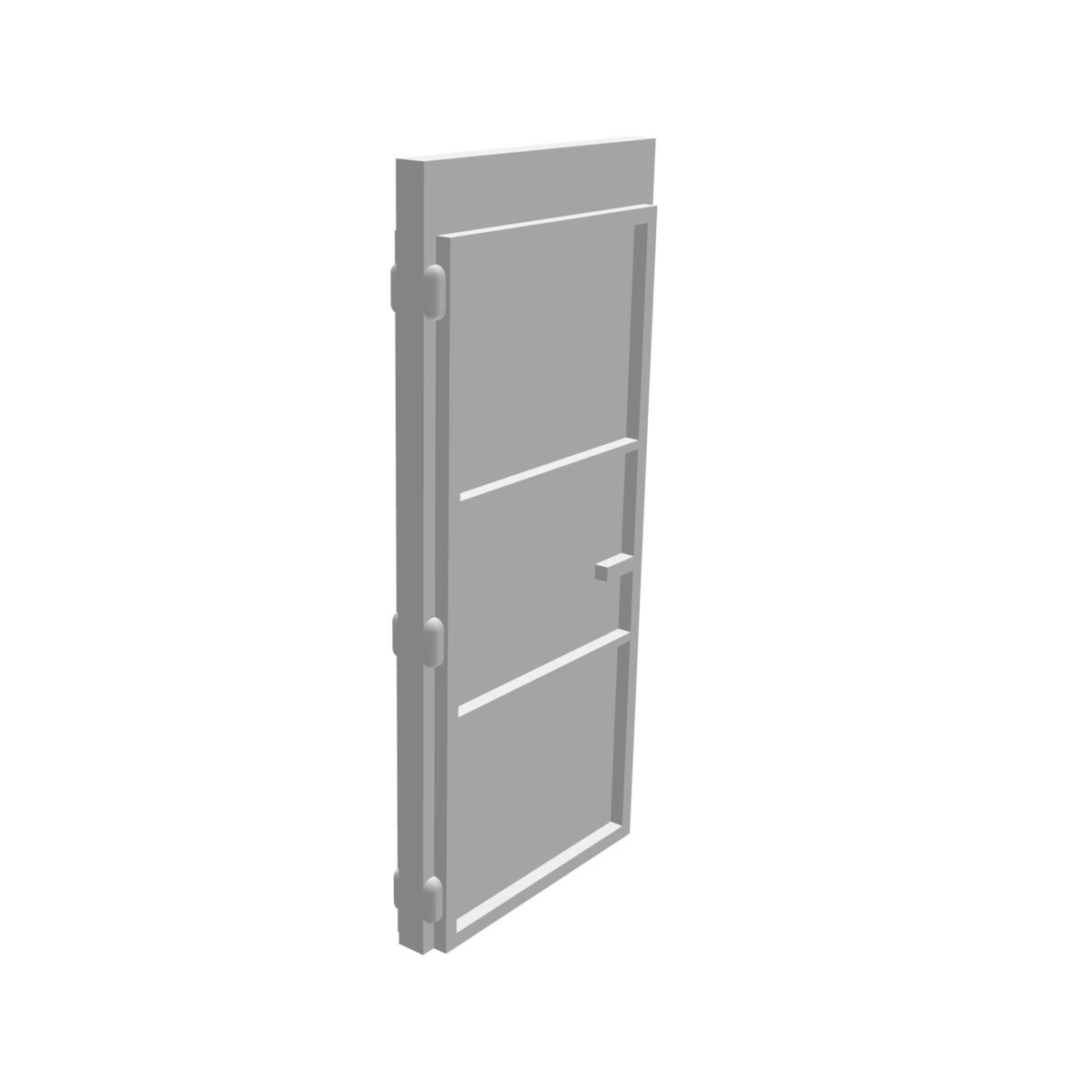 Porte blindée pour batiment industriel x4