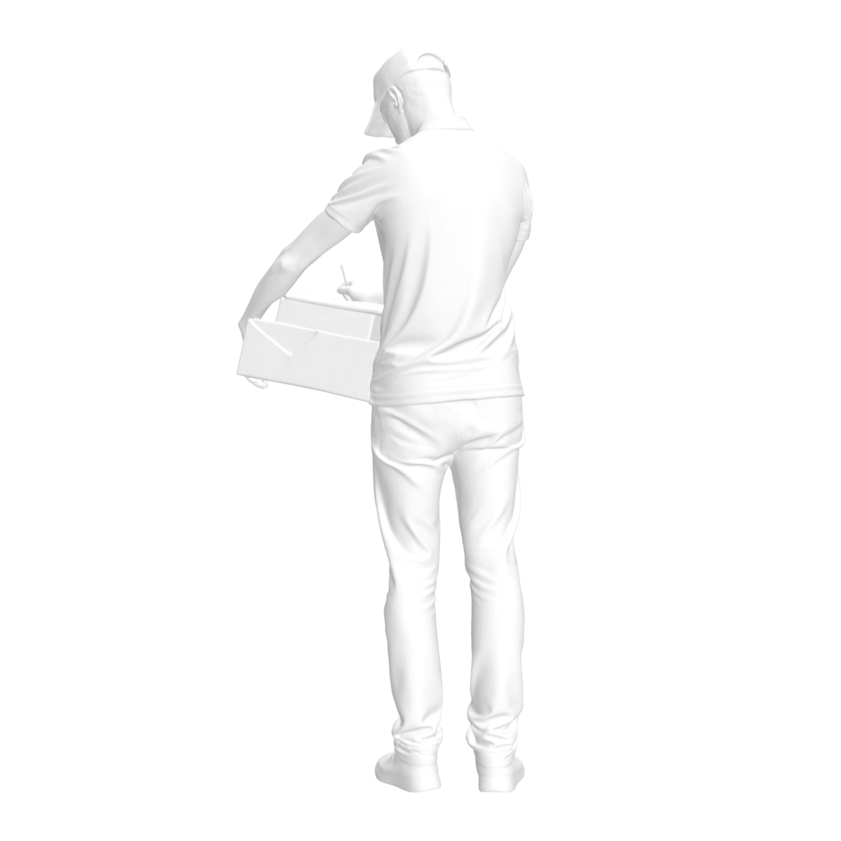 Personnage livreur 2