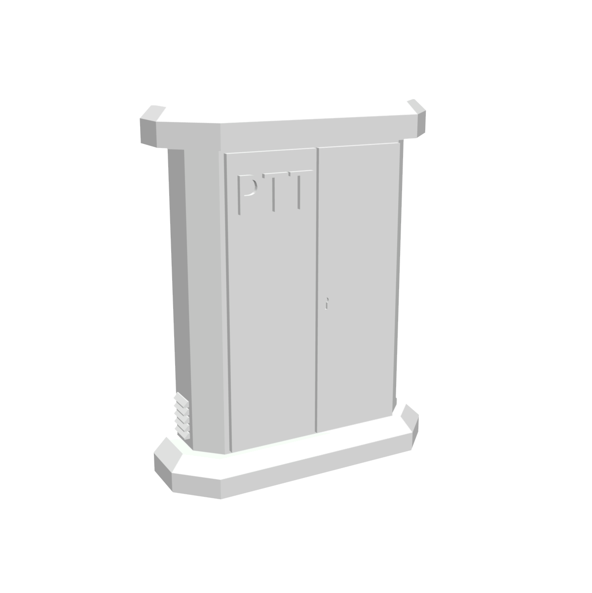 Armoire PTT rétro
