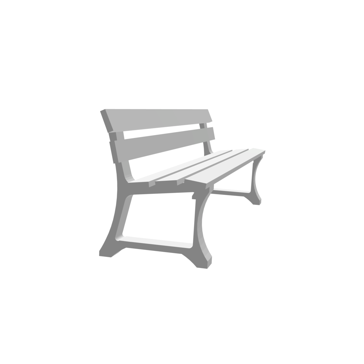 Banc public x2