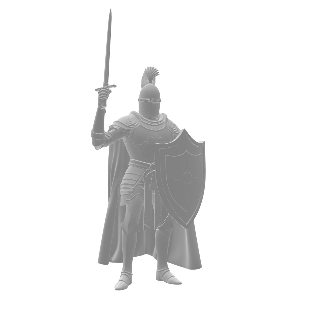 Personnages 3 chevaliers 3 modèles