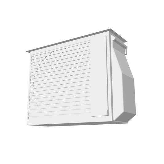 Bloc climatisation pour bungalow modulaire M1 à poser x2