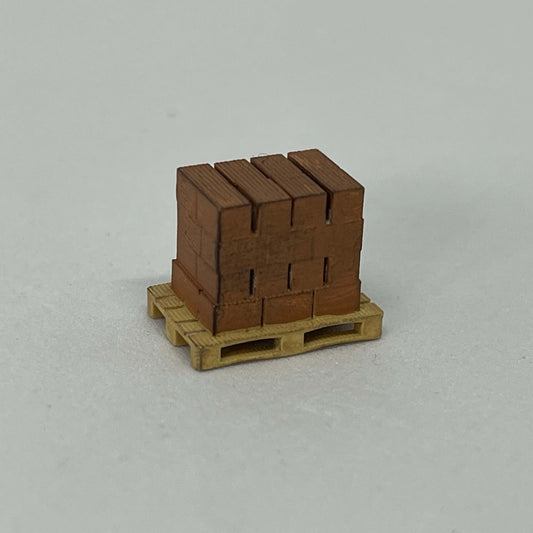 Palette avec chargement de cartons