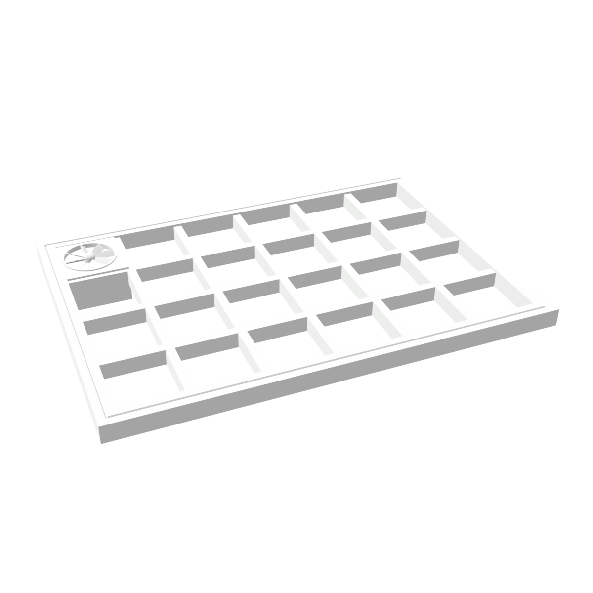 Fenêtre industrielle 24 carreaux