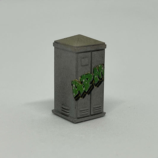 Armoire électrique avec toit