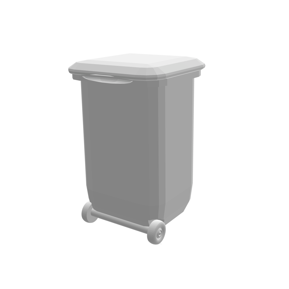 Poubelle container déchets verts