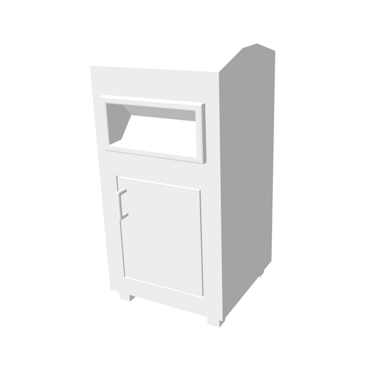 Conteneur collecteur de recyclage vêtements