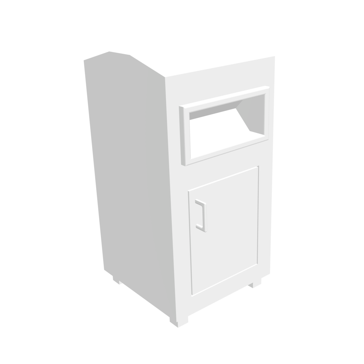 Conteneur collecteur de recyclage vêtements