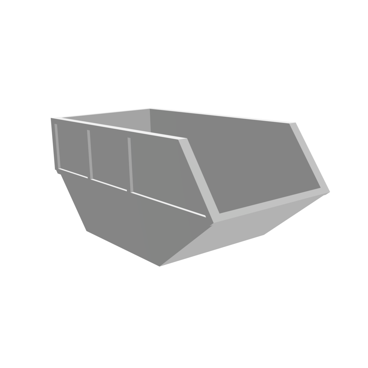 Benne à gravats petit modèle