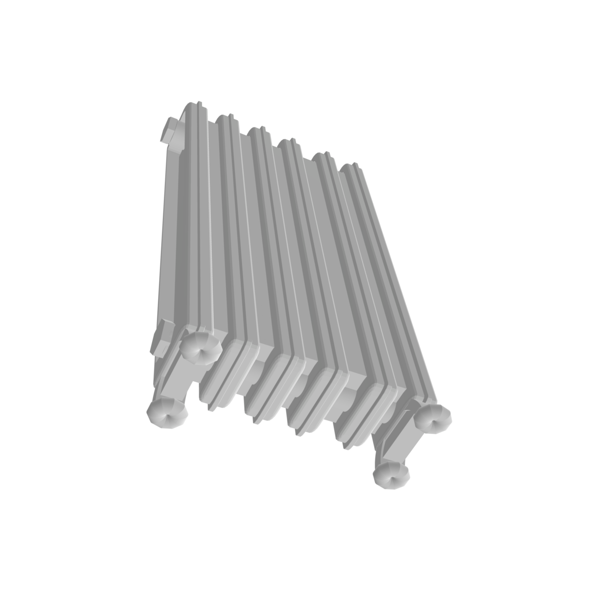 Radiateur rétro fonte x2
