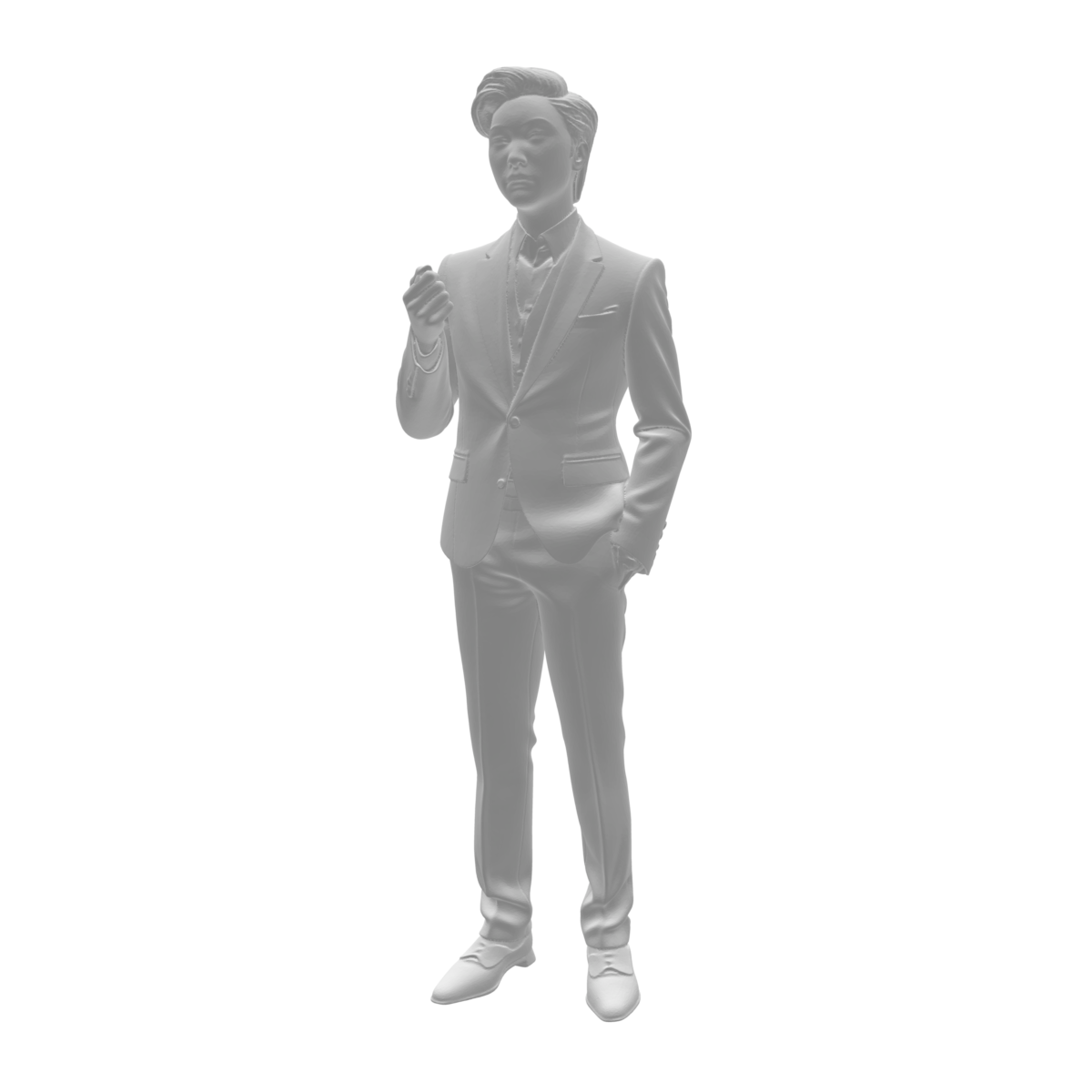 Couple homme et femme en costume