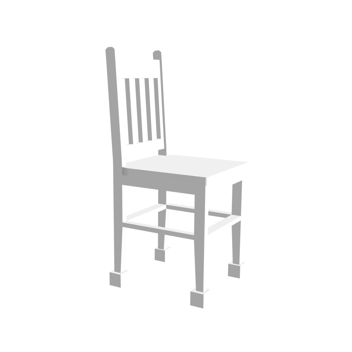 Bureau rétro et une chaise