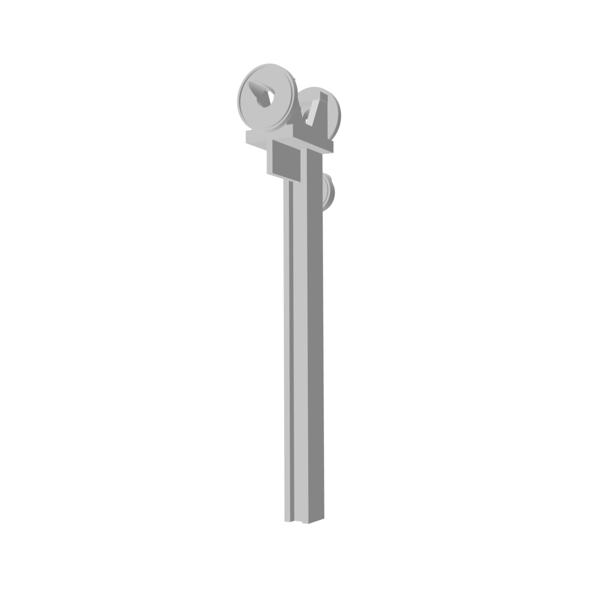 Platine feux de passage à niveau
