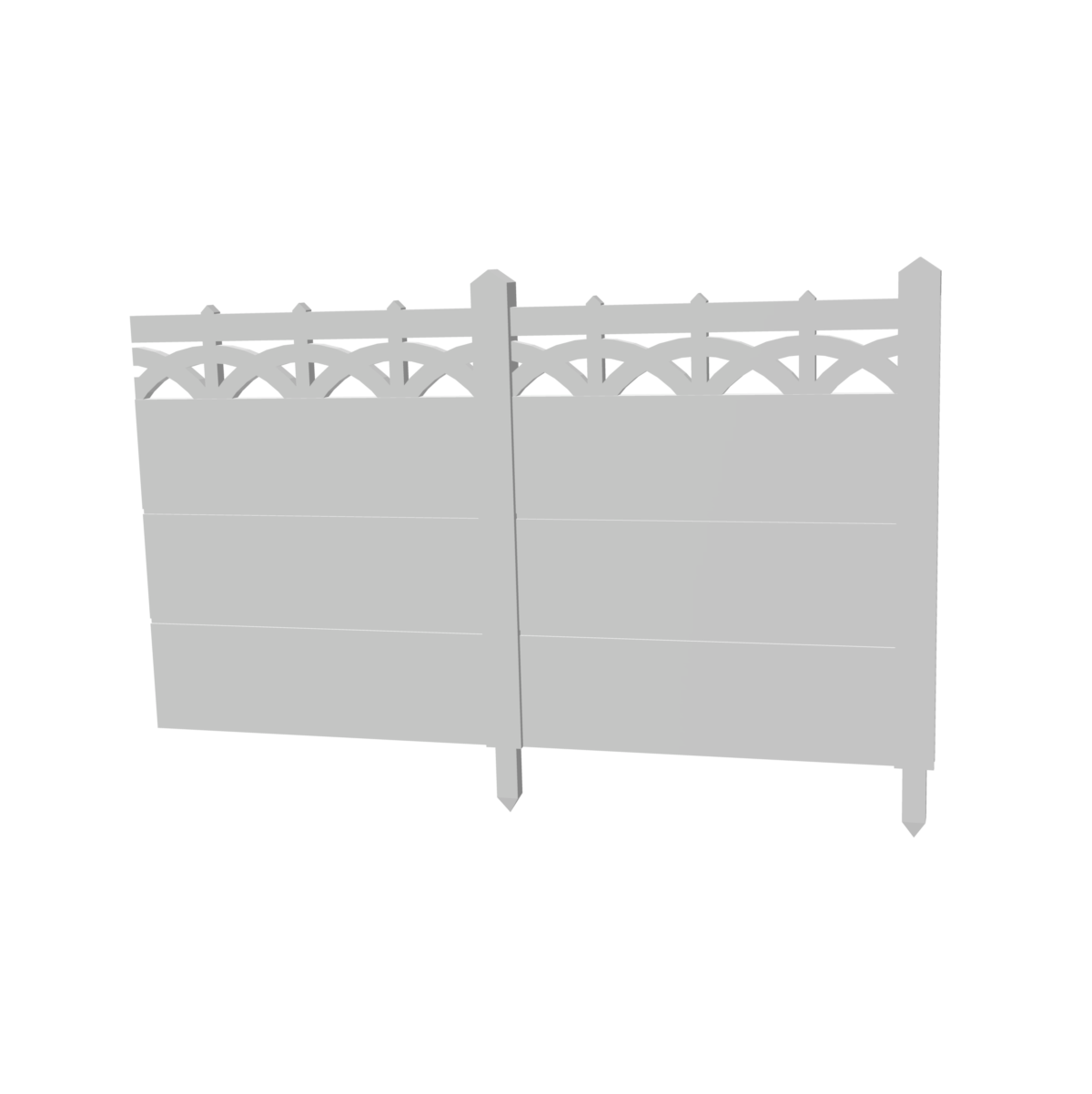 Barriere haute type sncf unifié + poteau x10