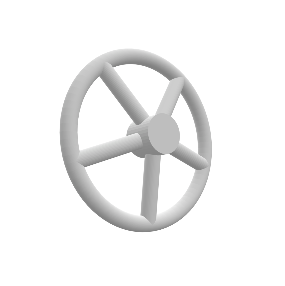 Volant de frein 5 branches diam 4,5 mm avec et sans support x8