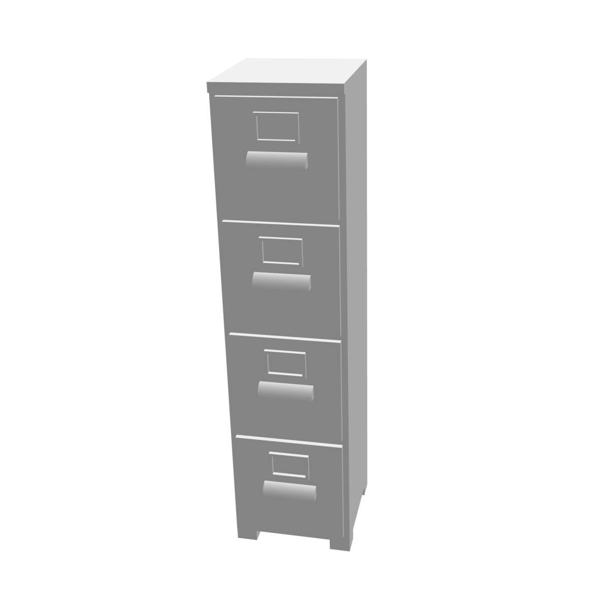 Armoire classeur de bureau 4 tiroirs