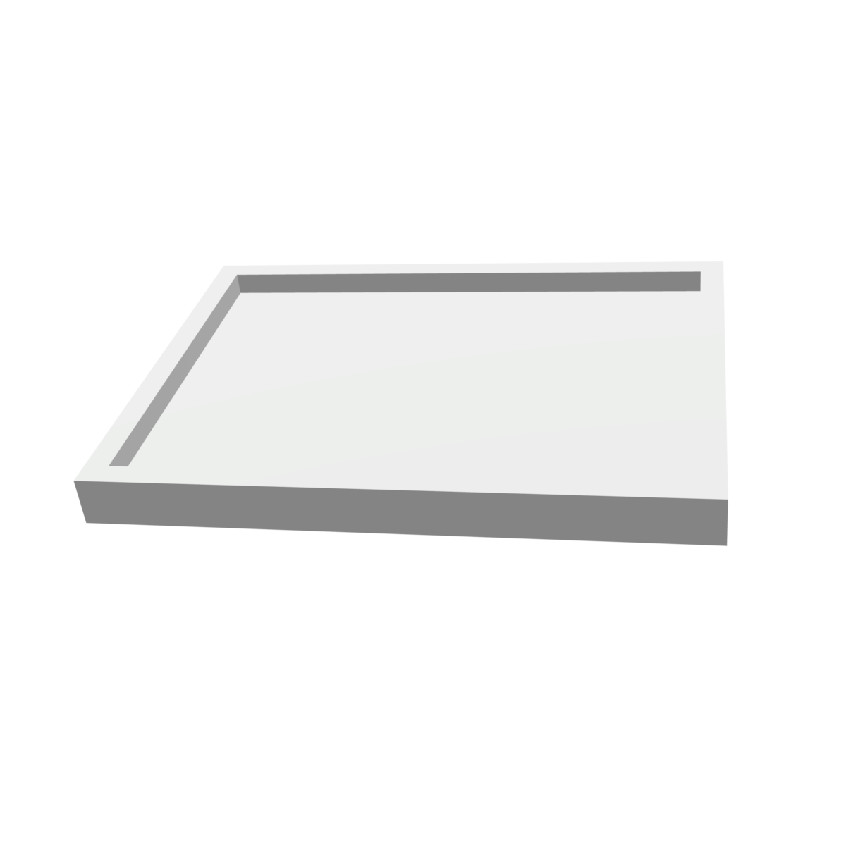 Bâtiment technique SNCF bord de voie béton petit