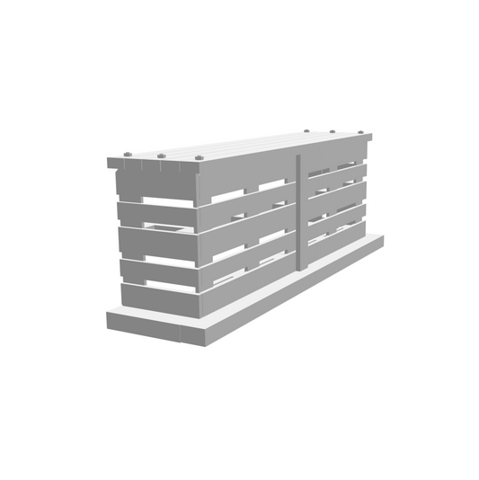 Comptoir en bois de palette